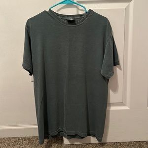 Green Urban Outfitters smiley face shirt!